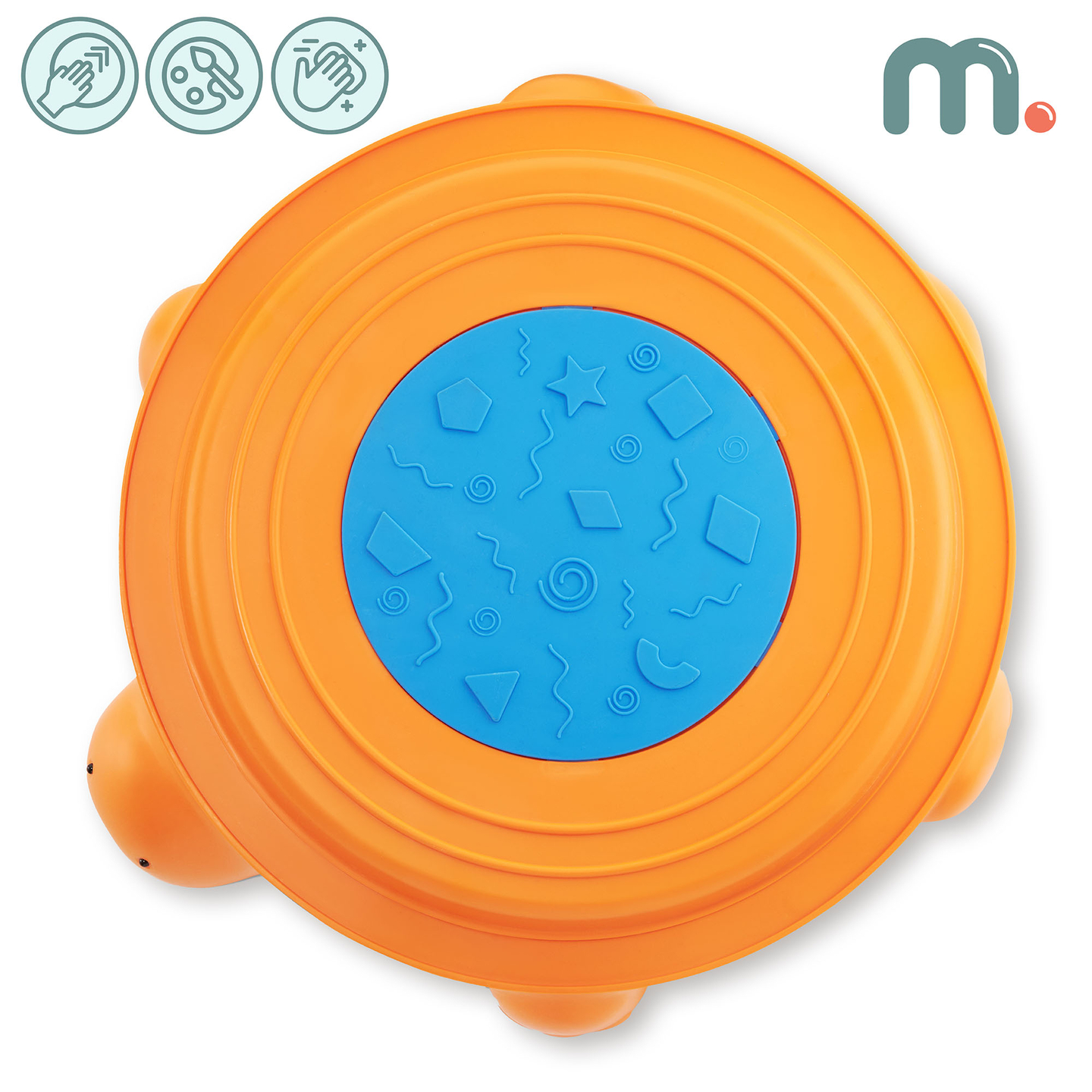 Sensoorne rada lastele - värviline kilpkonn