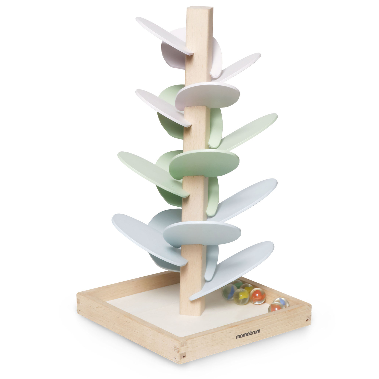 Puidust kulodroom - pallidega helipuu