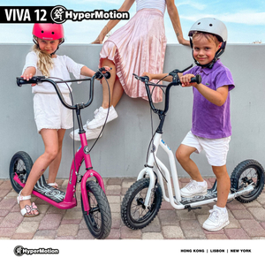 HyperMotion VIVA 12 roller (30cm pumbatavad rattad) - valge