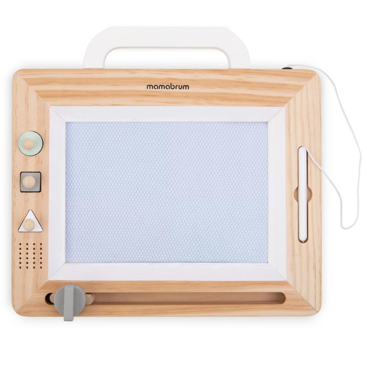 Puidust templitega külalisteraamat - joonestuslaud