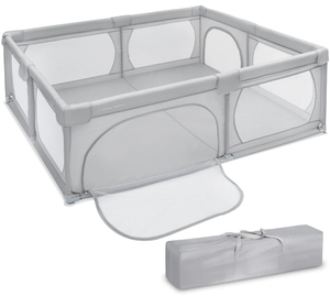 Suur mänguväljak 200 cm x 140 cm - beebi mänguväljak, kuiv bassein