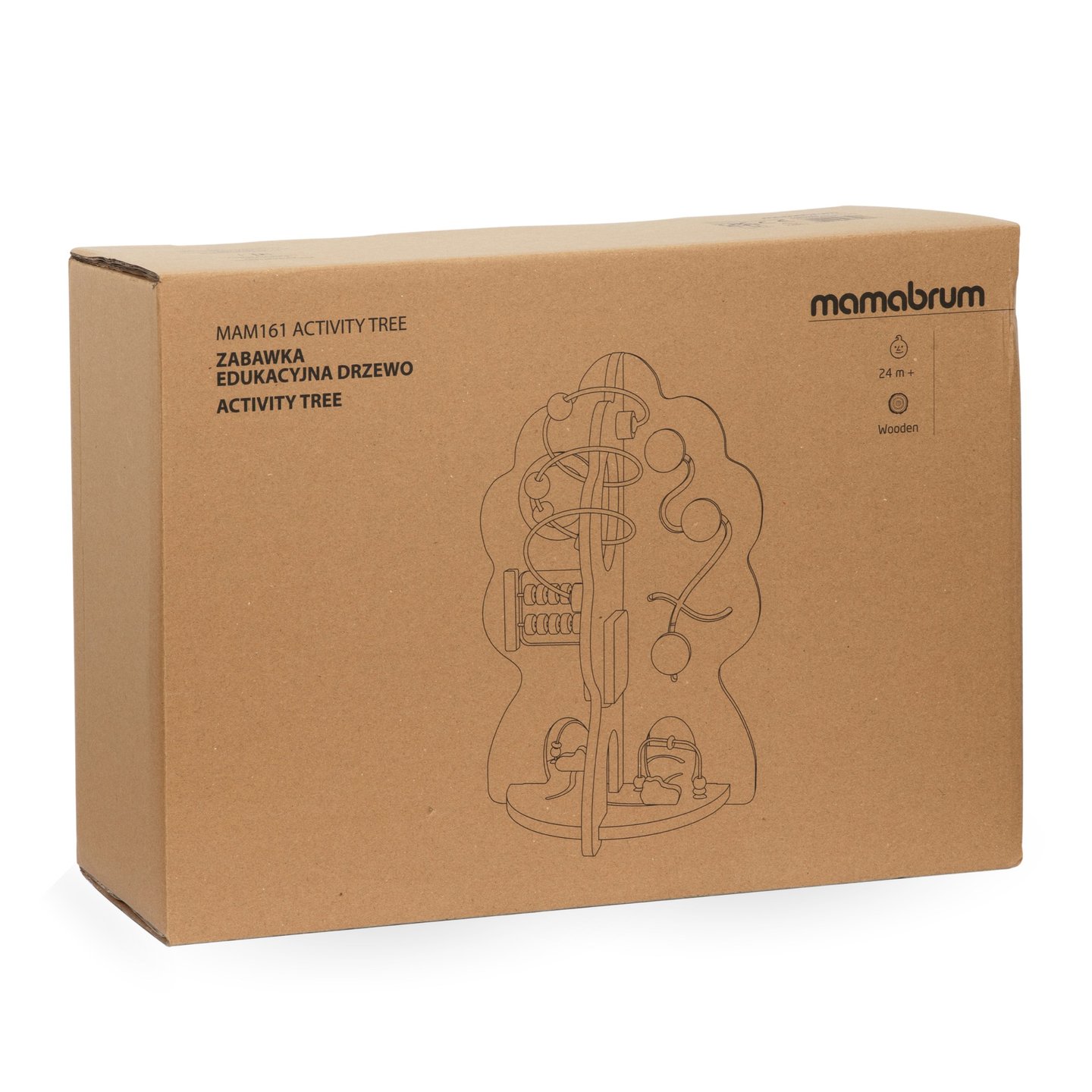 Puidust õpetlik mänguasi 10 ühes - multifunktsionaalne puu