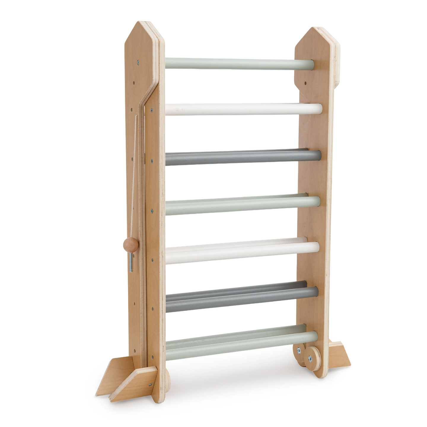 Puidust sisemänguväljak lastele - ronimissein, liumägi, ronimiskaar/kiik ja Pikleri kolmnurk