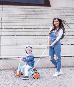 Beebi kolmerattaline jalgratas, jooksu-, sõidu- ja lapsevanker - 5 in 1 alates HyperMotionist