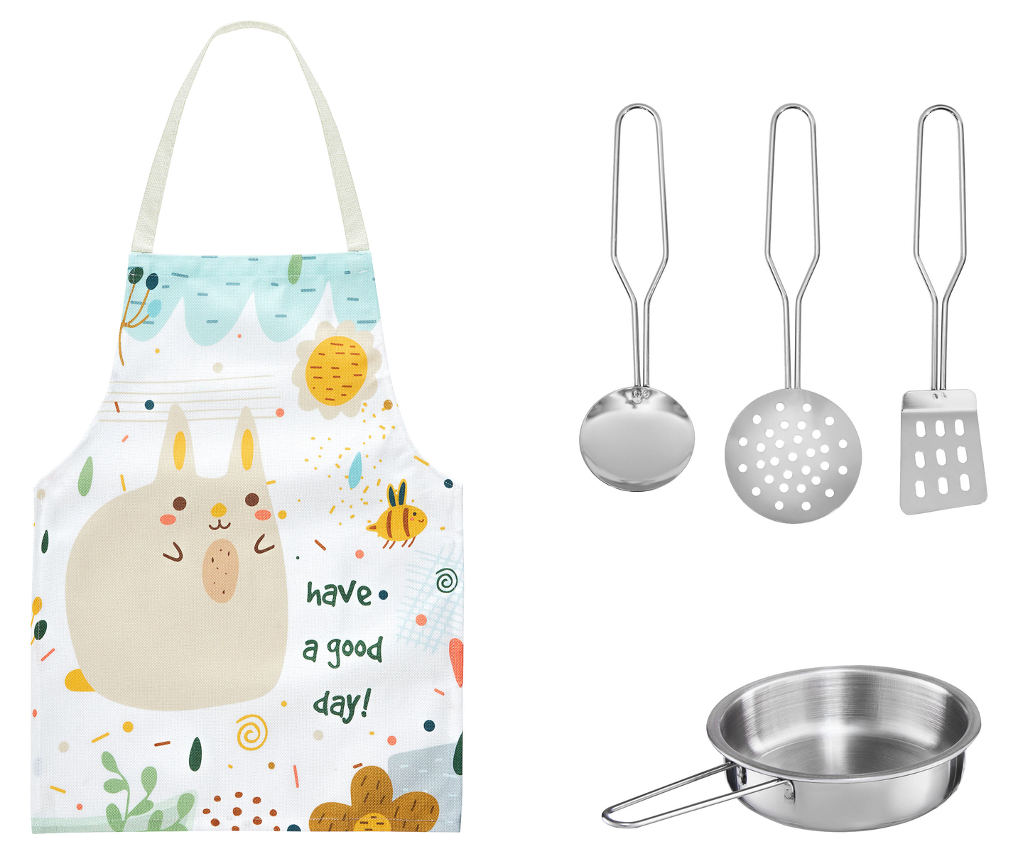 Valge puidust köök koos esiliistu, aksessuaaride ja LED-lambiga