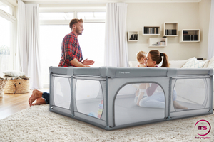 Suur mänguväljak 200 cm x 140 cm - beebi mänguväljak, kuiv bassein