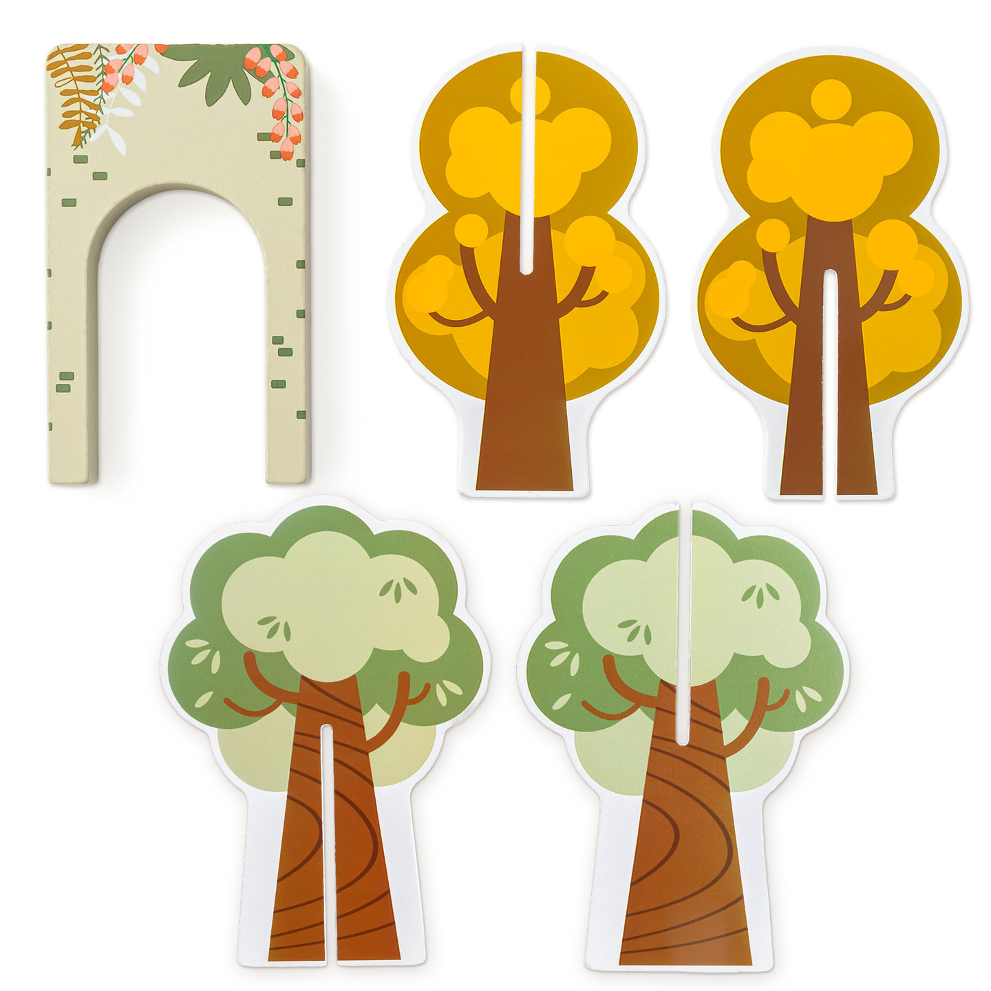 Puidust loomaaia rong – pusle, rong, rööpad, loomad, sild, barjäär