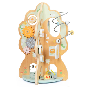 Puidust õpetlik mänguasi 10 ühes - multifunktsionaalne puu