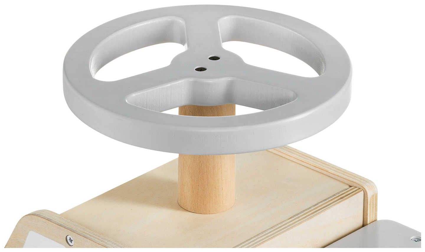 Puidust jalgratas, auto, klotsidega auto