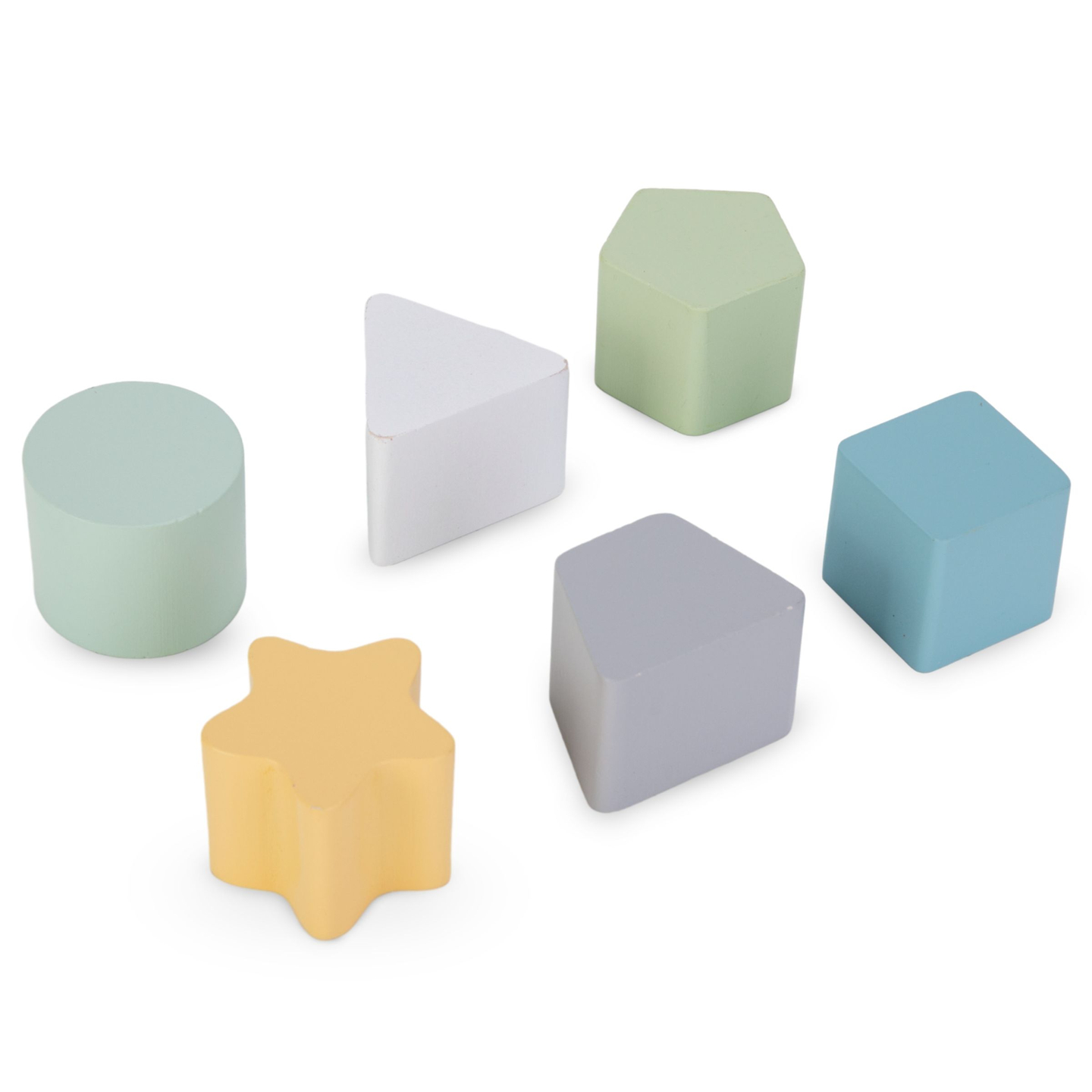 Suur puidust tegevuskuubik koos aasaga - Montessori