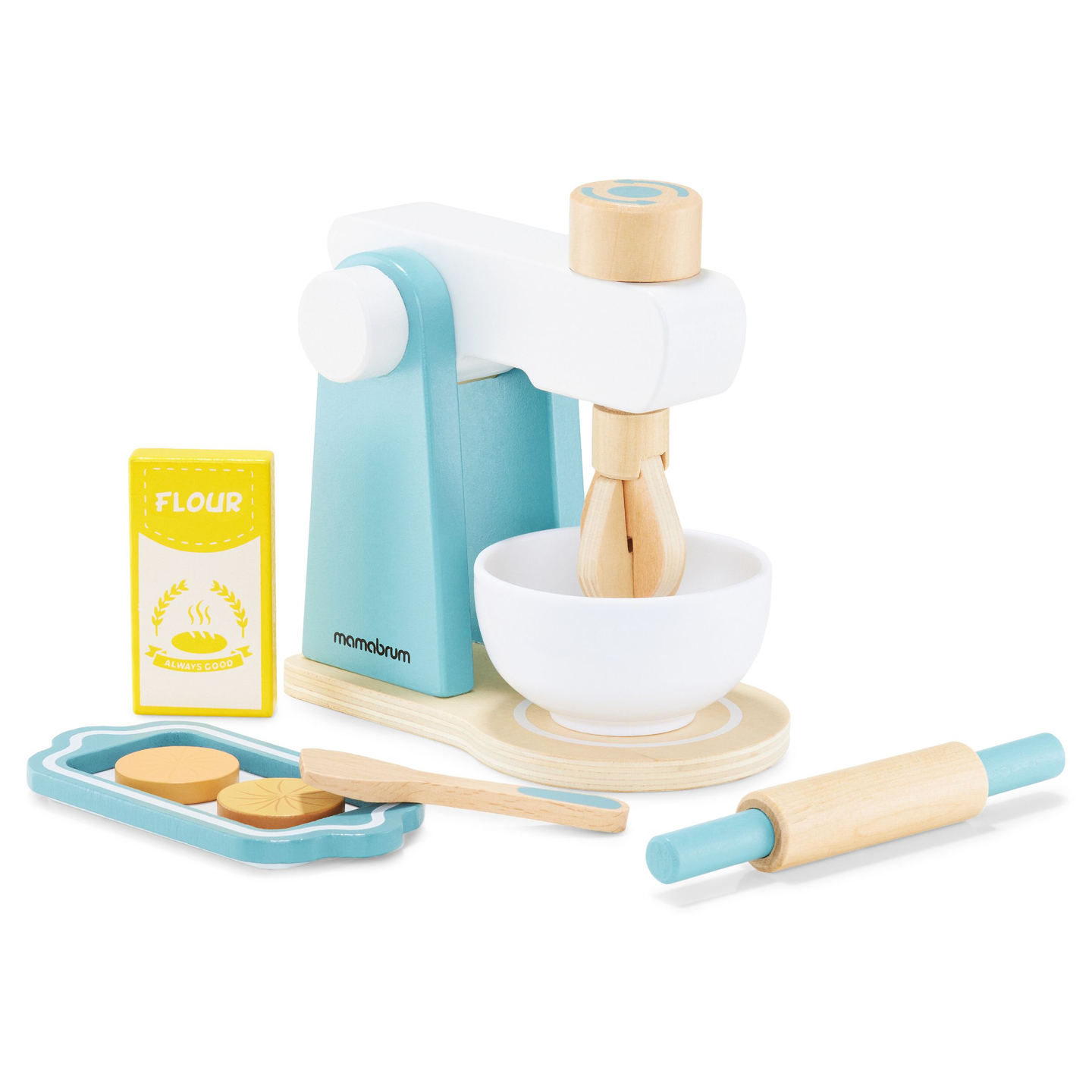 Puidust segisti koos tarvikutega