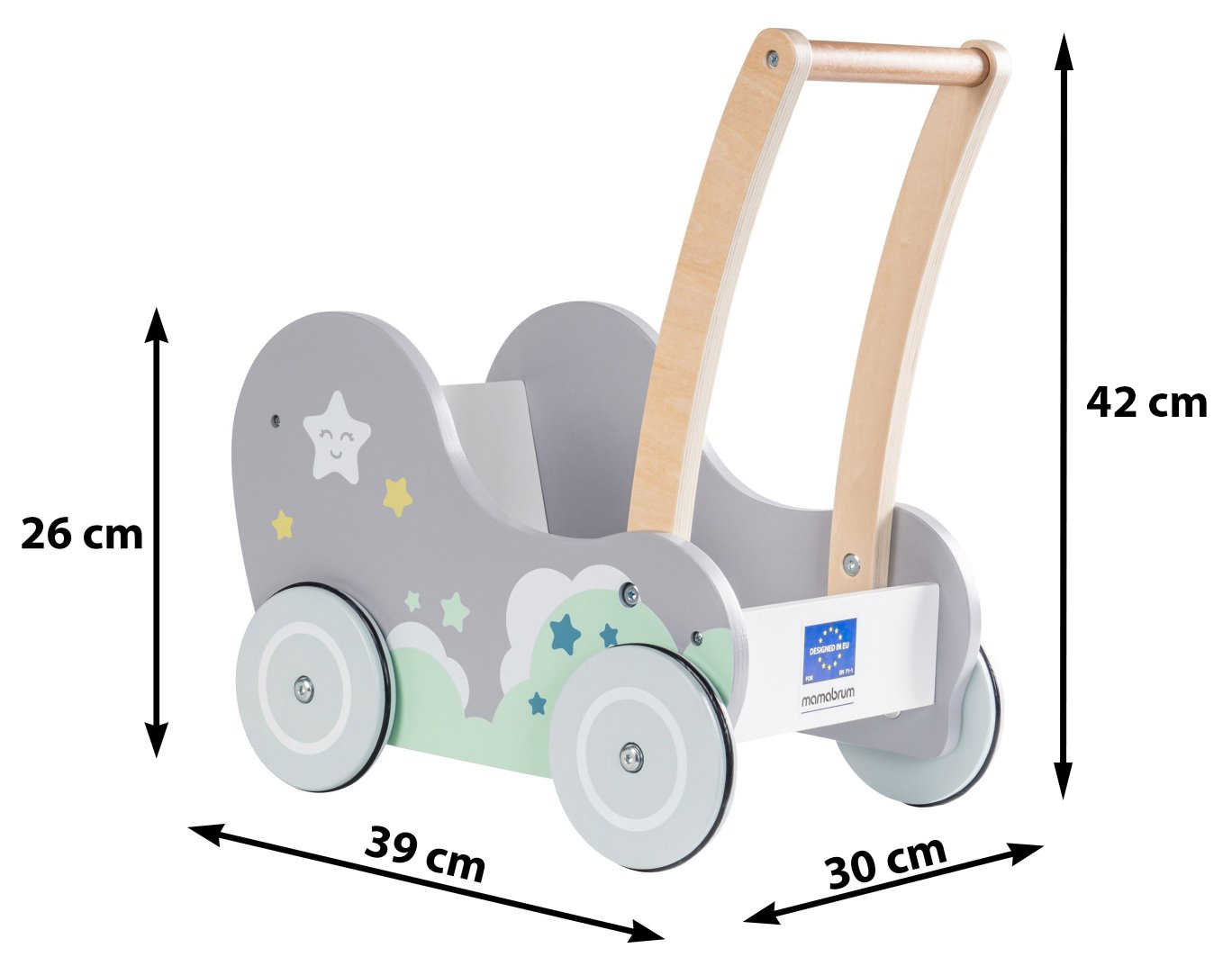 Puust jalutuskäigukäru