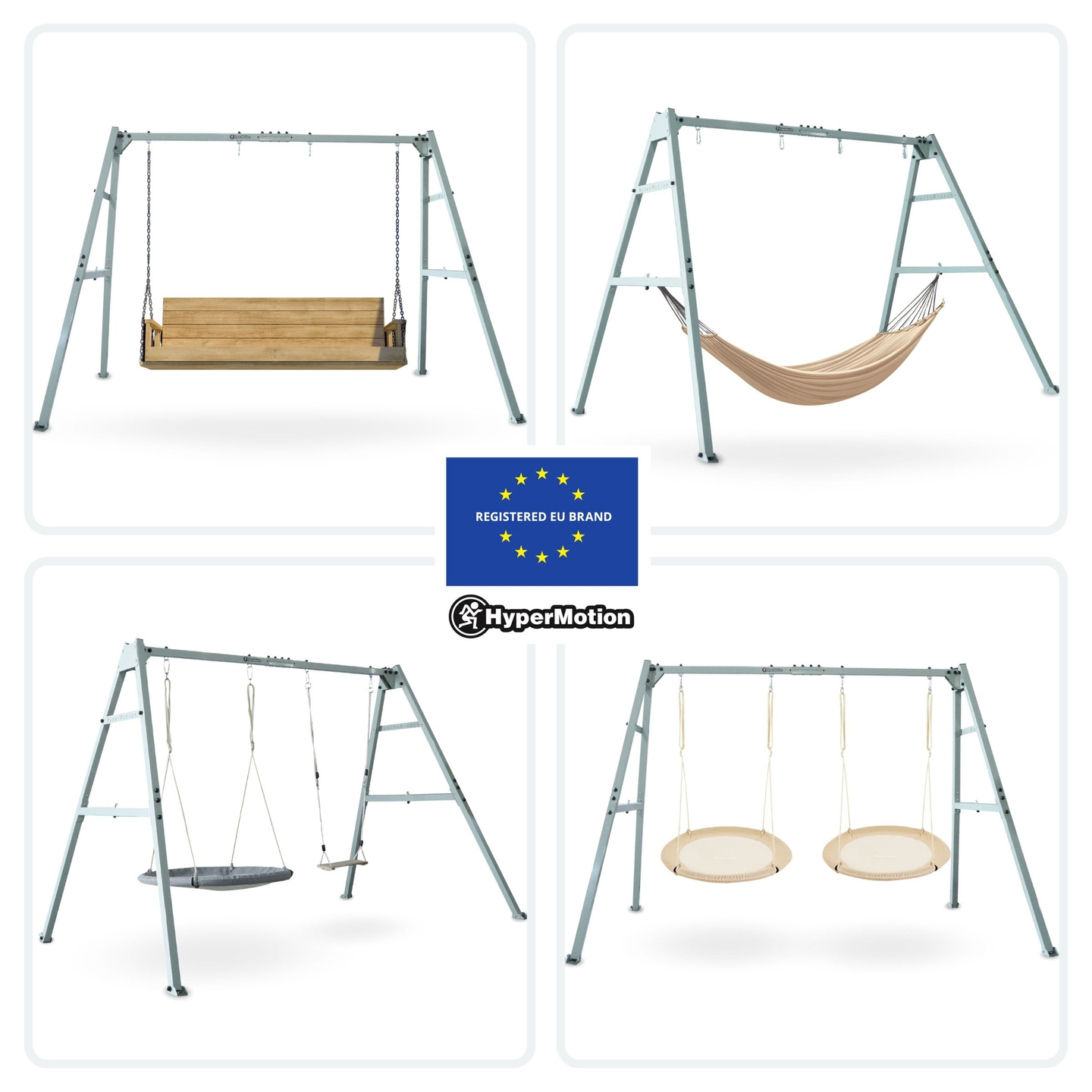 Terasraam aiakiigele või võrkkiigele