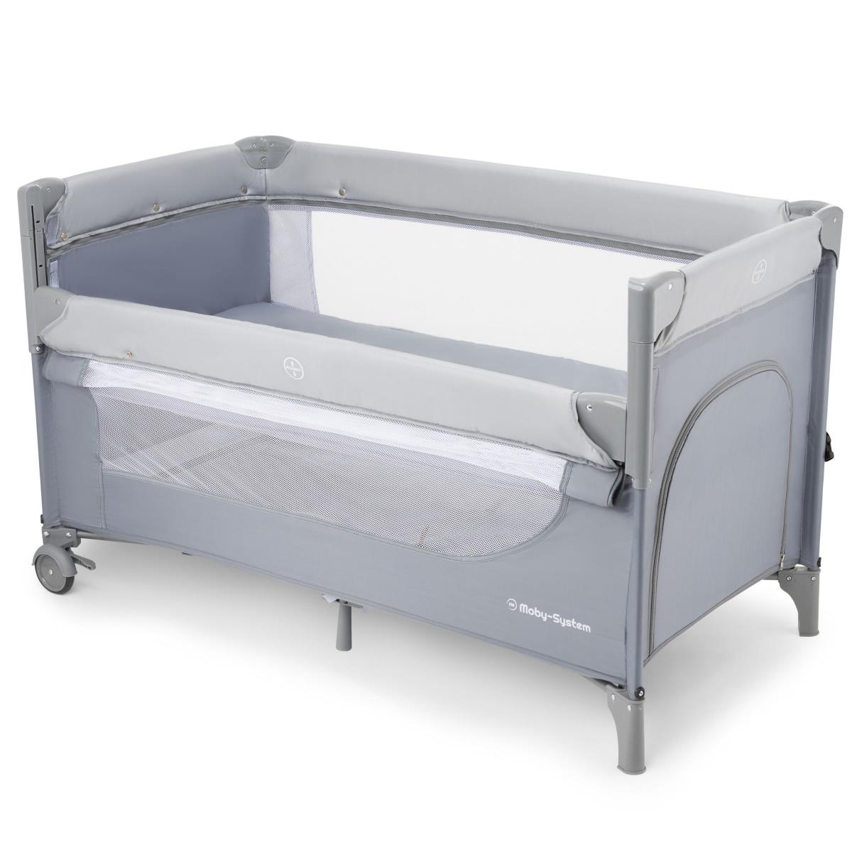 Tihedalt 3-in-1 kandevoodi koos muutmislaua, madratsi ja kandekotiga