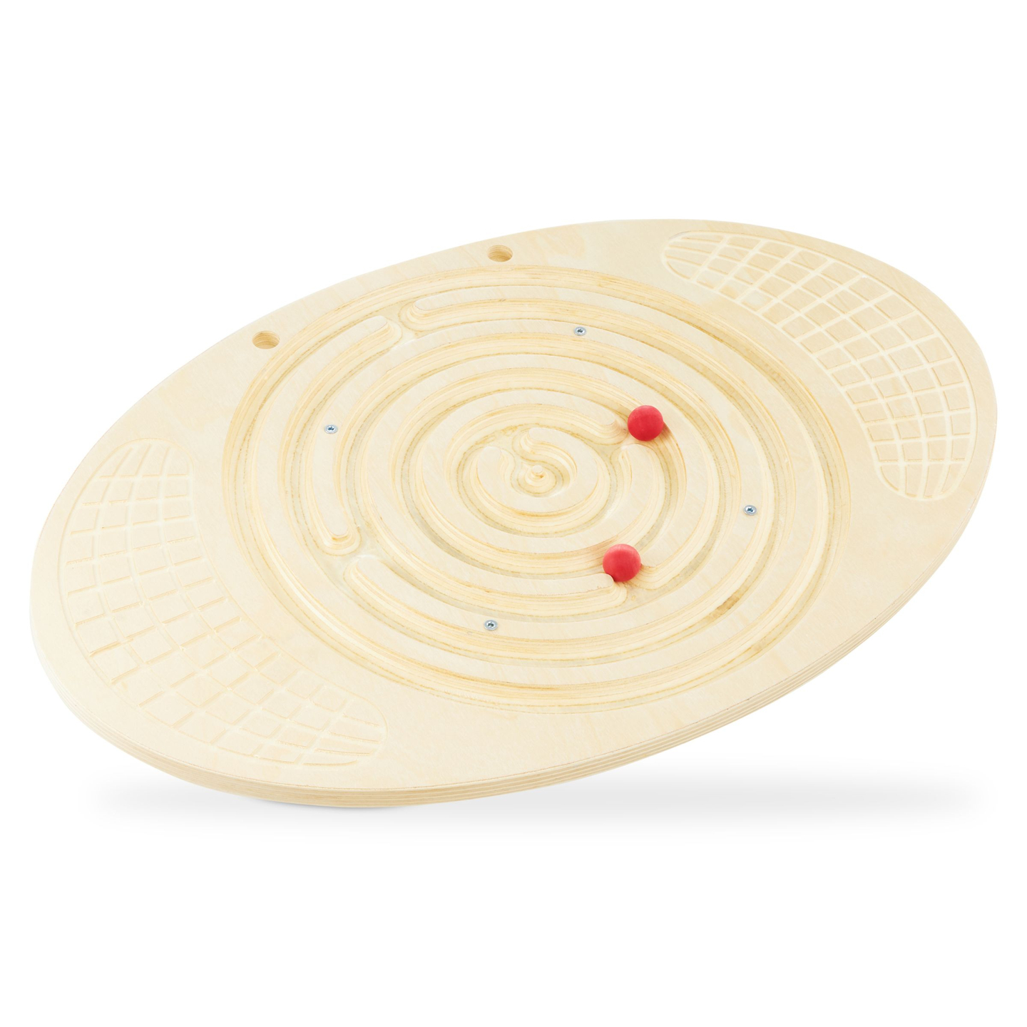 Puidust tasakaalulaud koos labürindi ja pallidega - tasakaaluvõluriga