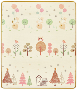 Kahepoolne vahtmatt XXL - rull 2 CM (mets ja siksakid)