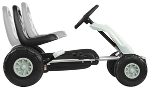 CHESTER pedaaliga gokart - sõiduvahend lastele 3-6 aastat - hall