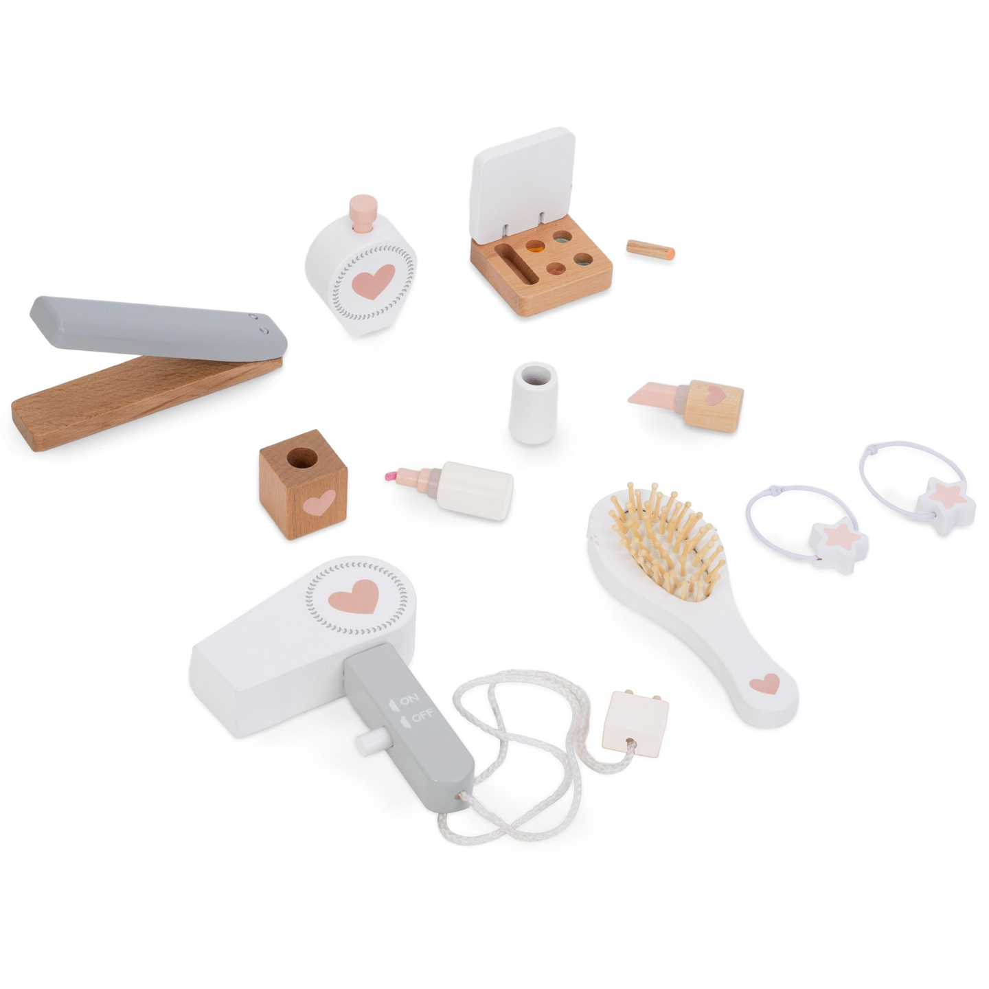 Puidust garderoobilaud koos tugitooli ja tarvikutega