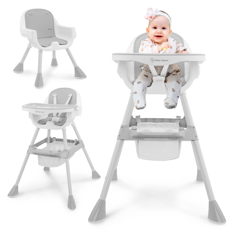Moby-System Magnolia 2-in-1 reguleeritav tugitool - hall