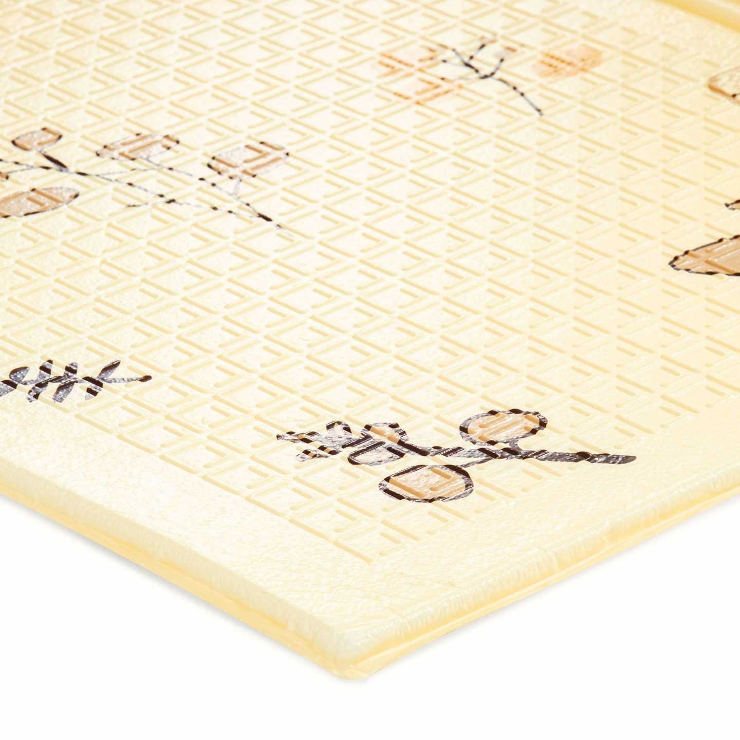 Kahepoolne kokkupandav vahtmatt 180 x 120 x 1 cm - Magic Forest/Autumn Streets - boho