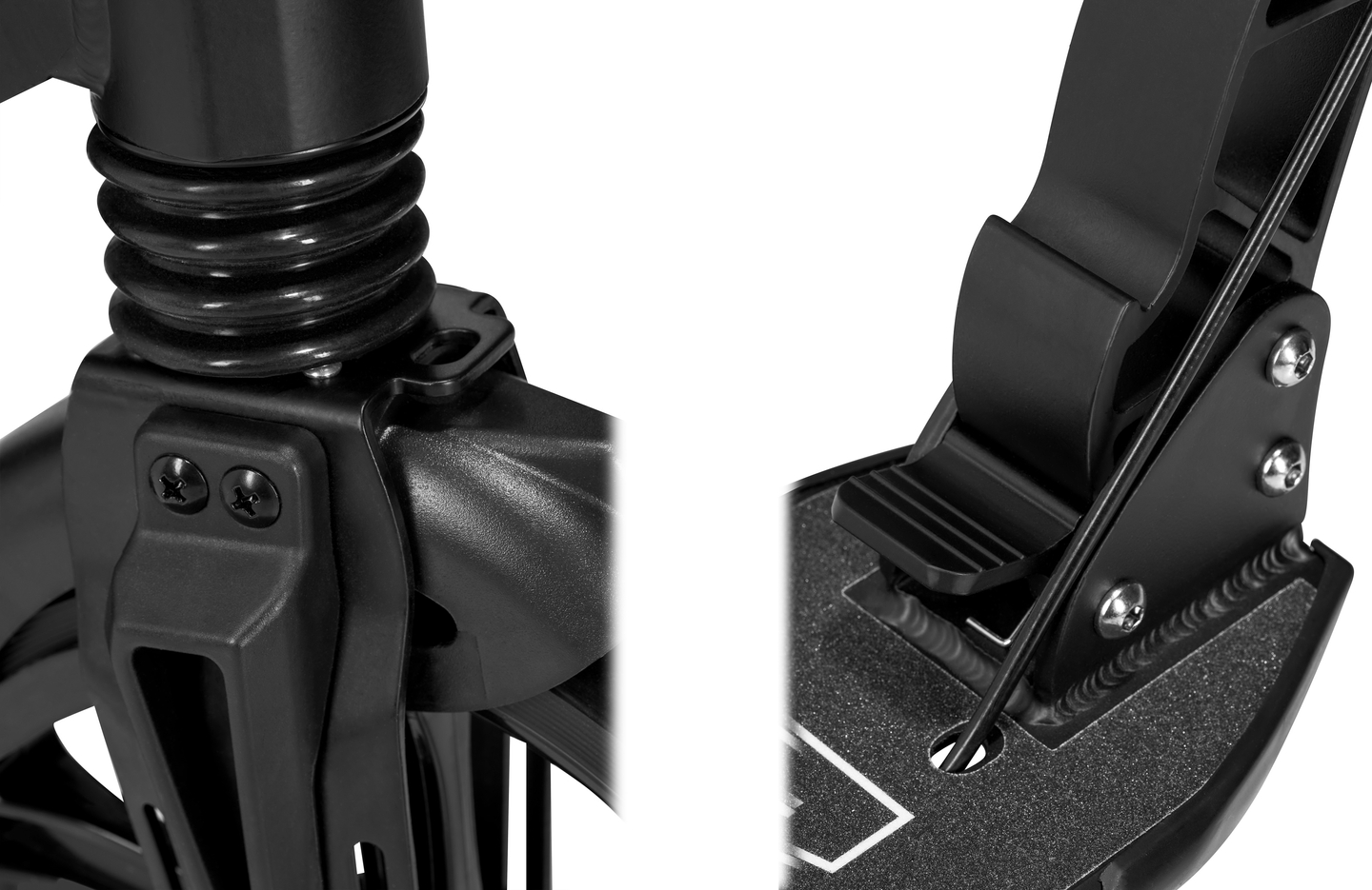 HyperMotion REGAMO täiskasvanute roller - must