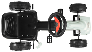 CHESTER pedaaliga gokart - sõiduvahend lastele 3-6 aastat - hall