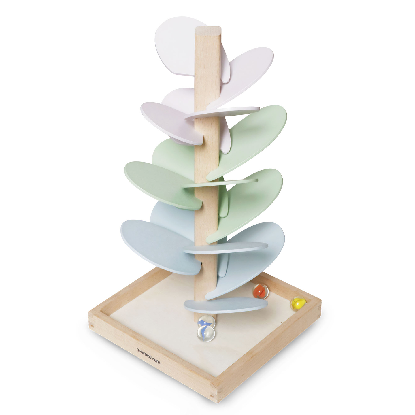 Puidust kulodroom - pallidega helipuu