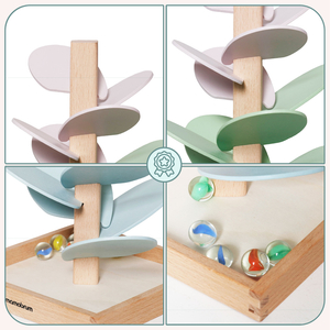 Puidust kulodroom - pallidega helipuu