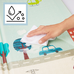 Kahepoolne vahtmatt XXL - kokkupandav 1 CM (mägede ja maantee)