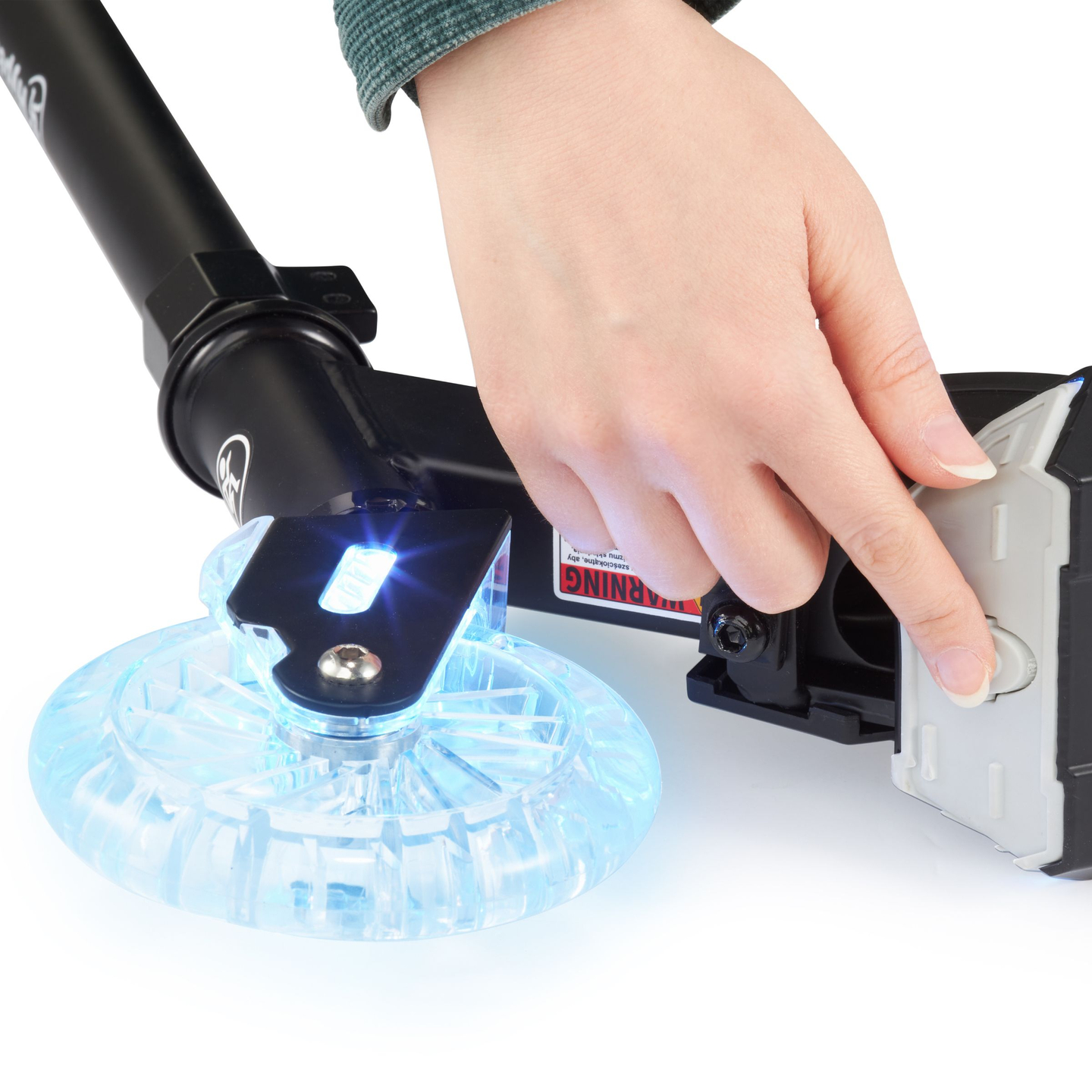 Kaherattaline LED-klapptulega roller - HyperMotion Ice Flash
