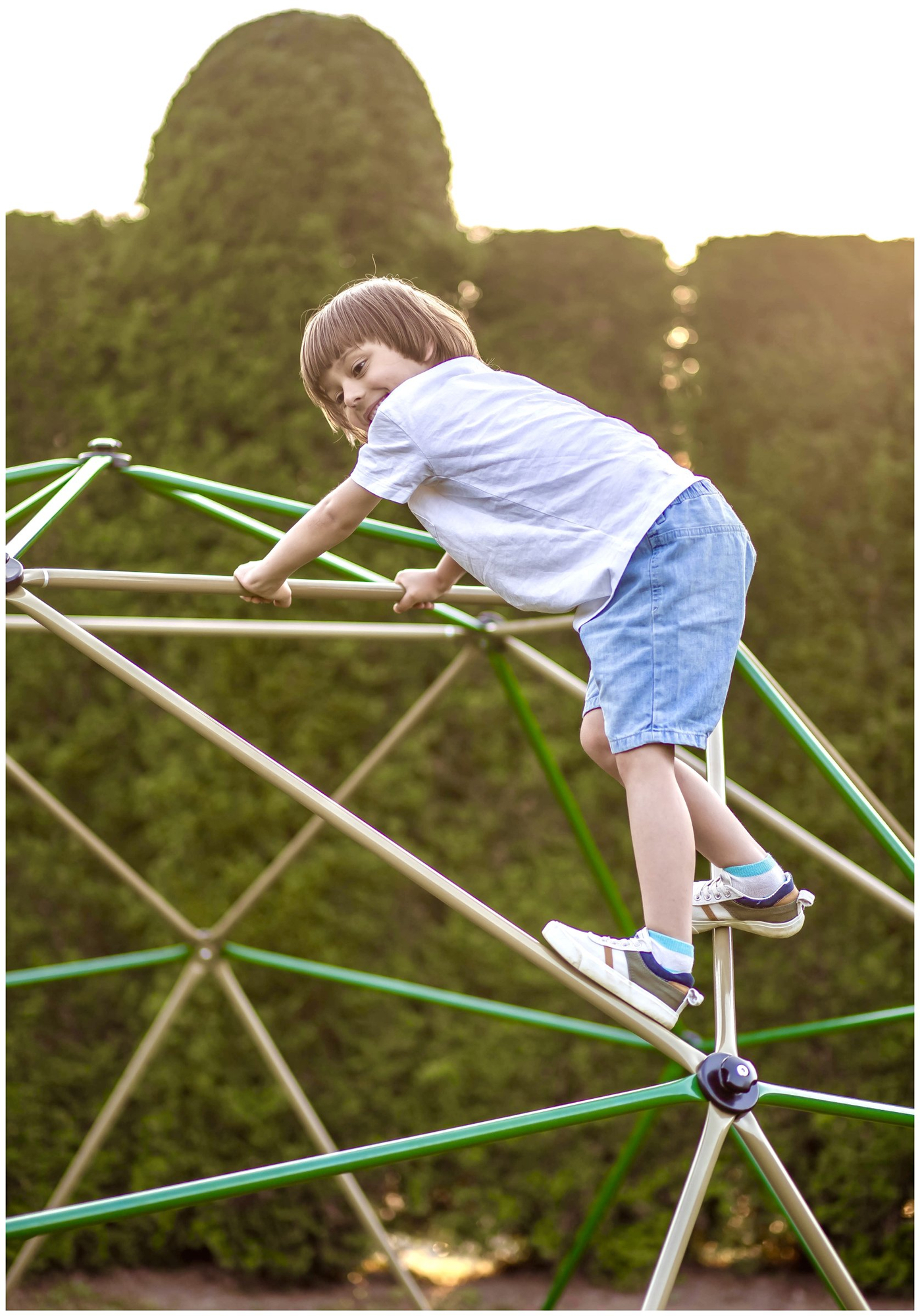 HyperMotion laste ronimiskuppel XXL, geodome, aiamänguväljak, läbimõõt: 3 m