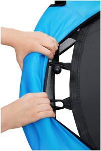 Kodutrampliin 140cm turvavõrguga - lastele 3-6 aastat