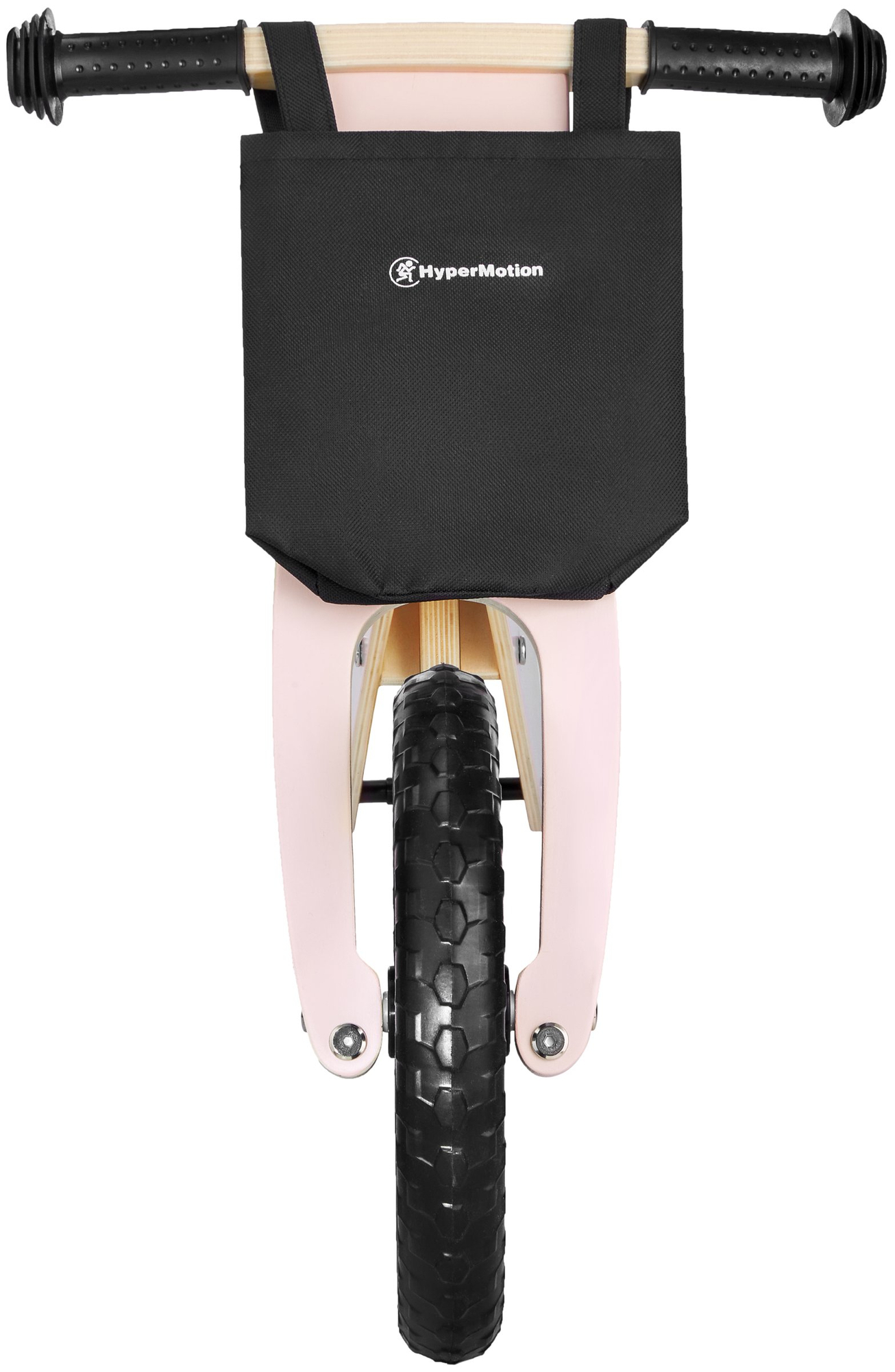 HyperMotion LEXI puidust jalgratas - vahtpolsterdatud rattad, ülikerge - roosa