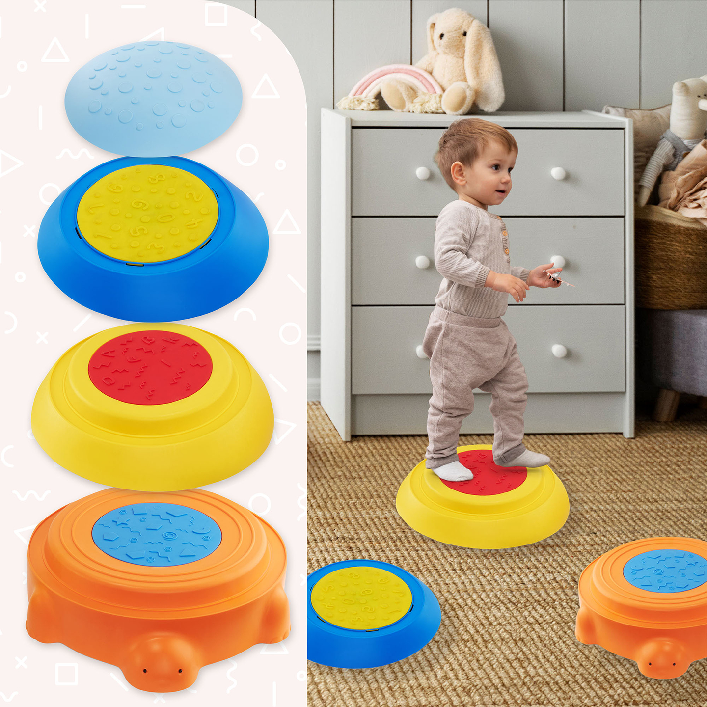 Sensoorne rada lastele - värviline kilpkonn