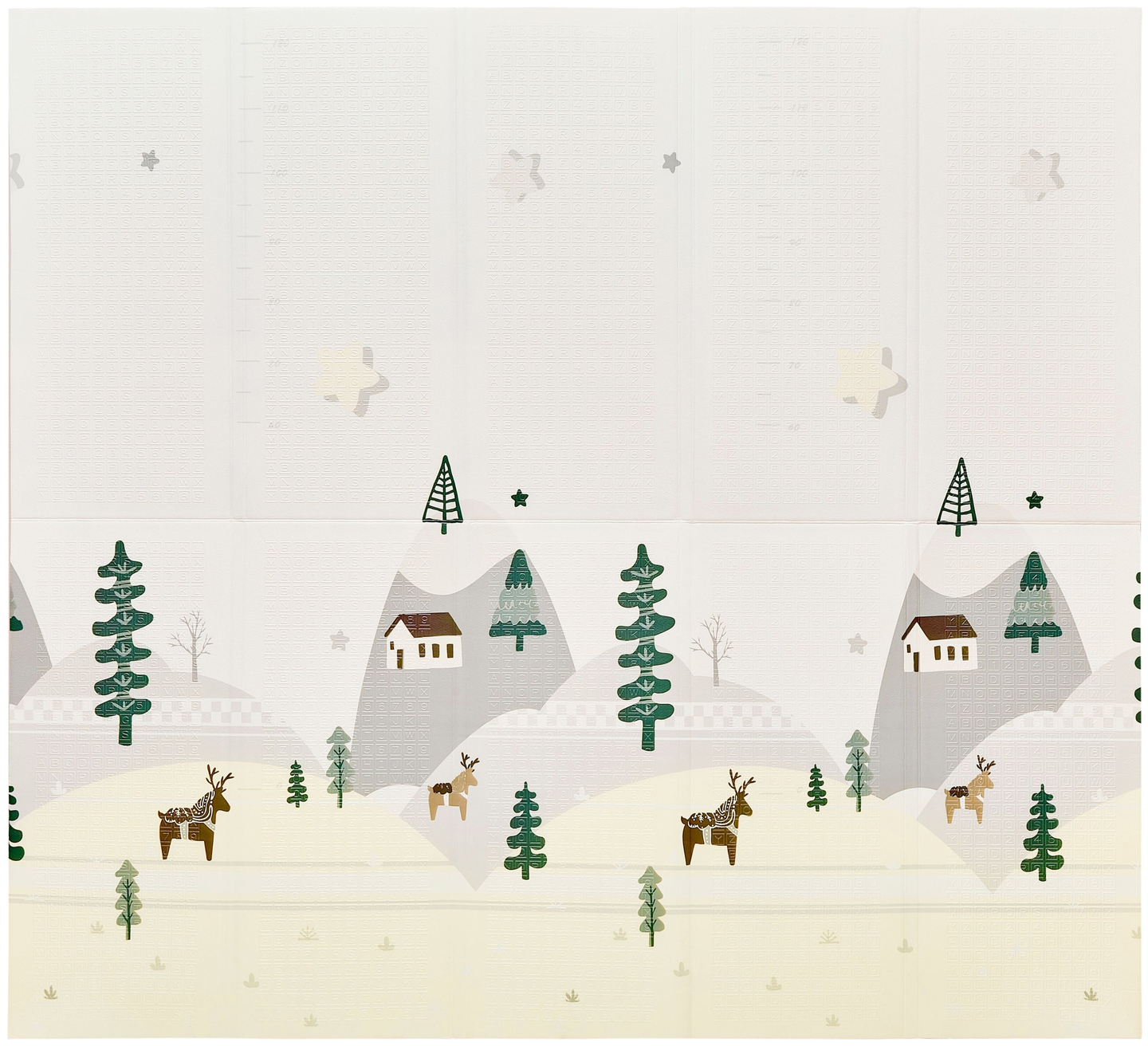 Kahepoolne vahtmatt XXL - kokkupandav 1 CM (mägede ja maantee)