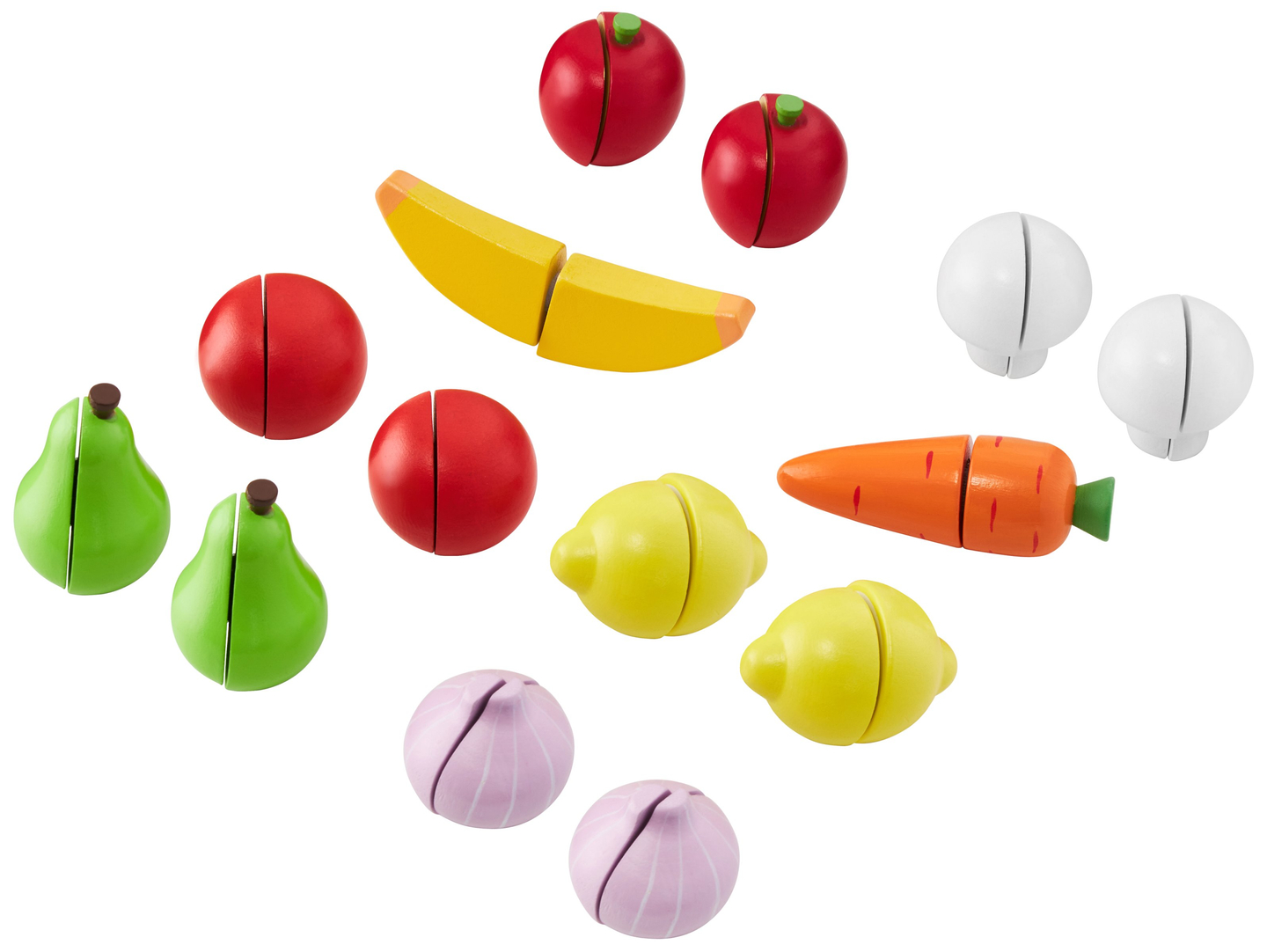 Suur puust kauplus - kiosk ja teater 2 in 1 koos kaaluga, makseterminal, puu- ja köögiviljadega