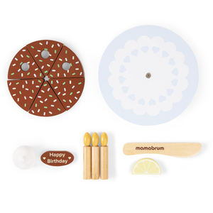 Puidust sünnipäevatort lõikamiseks