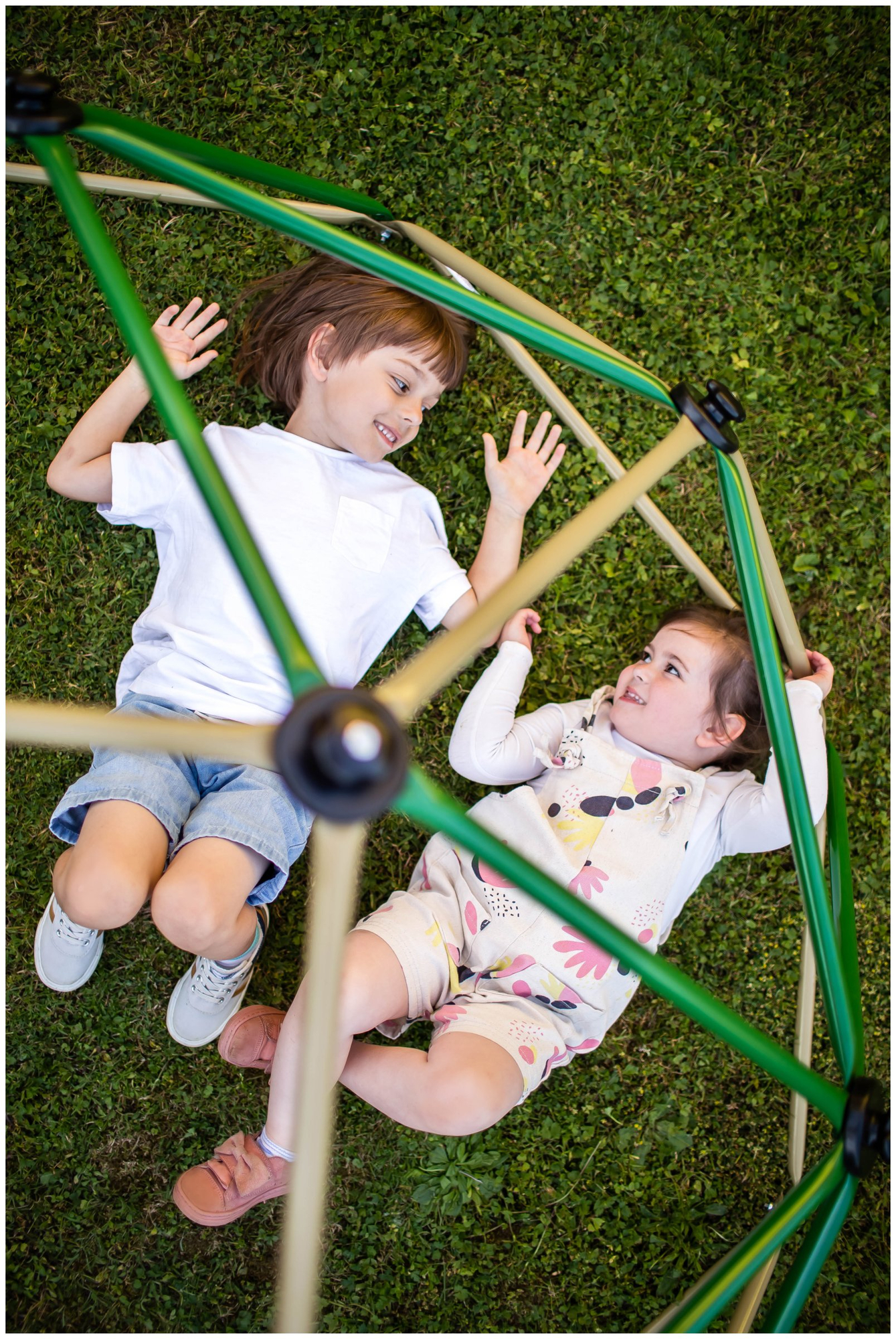 HyperMotion laste ronimiskuppel XL, geodome, aiamänguväljak, läbimõõt: 1.8m