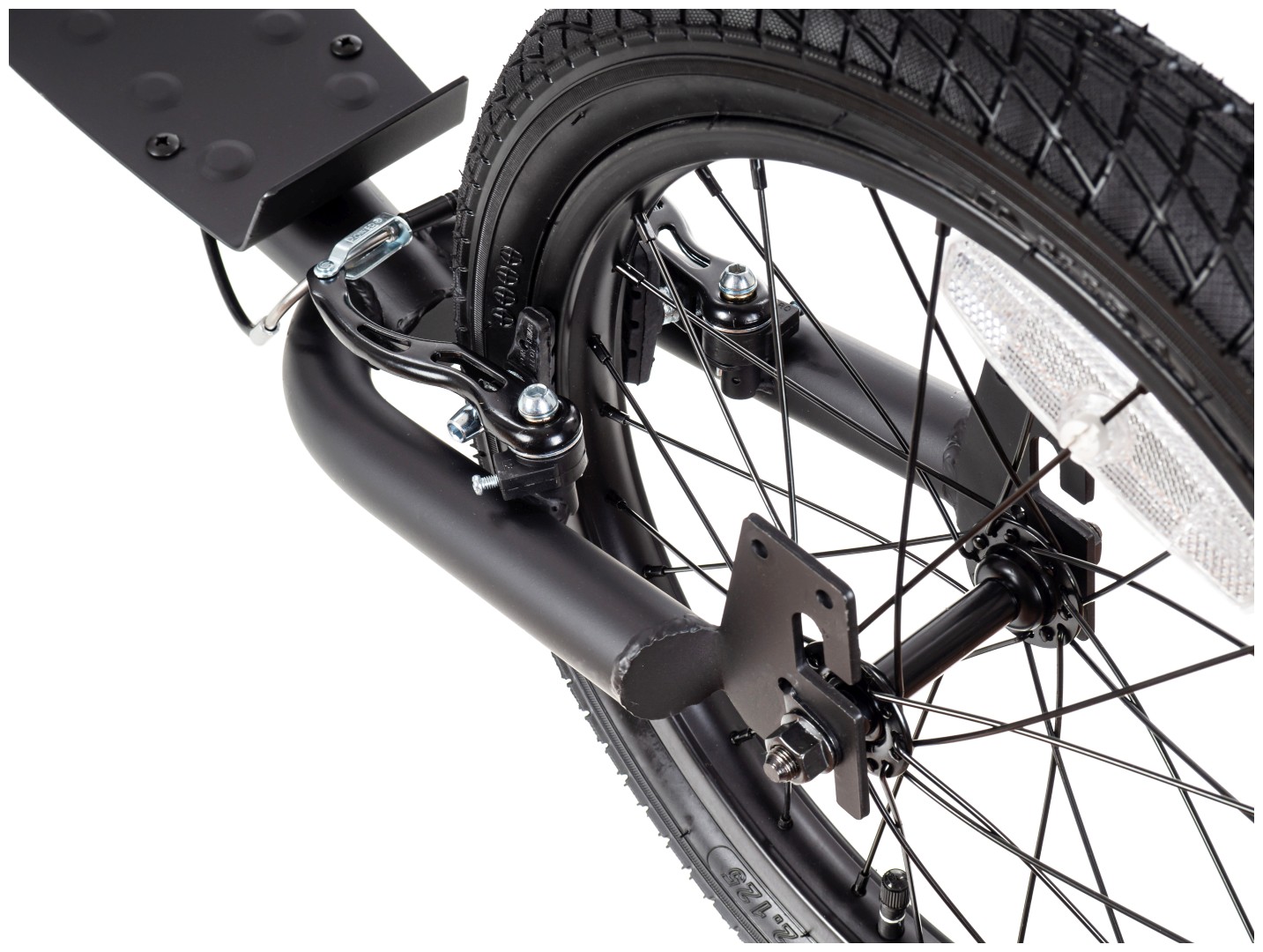 HyperMotion RIVA linnaroller 50 cm ja 40 cm täispuhutavate ratastega