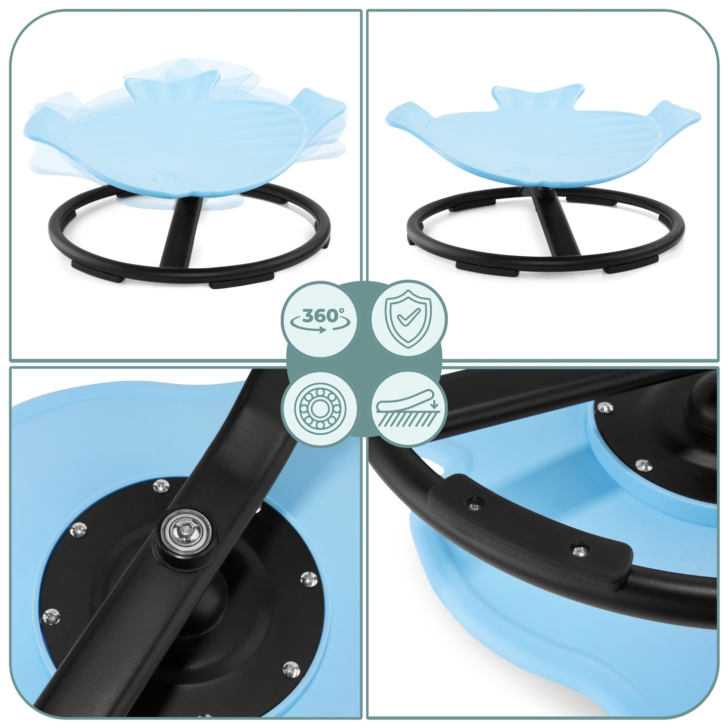 Mini karussell lastele Kala - sinine