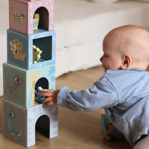 Torni sorteerija koos arvudega Dinosaurused