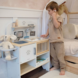 Loomahaigla - puidust komplekt