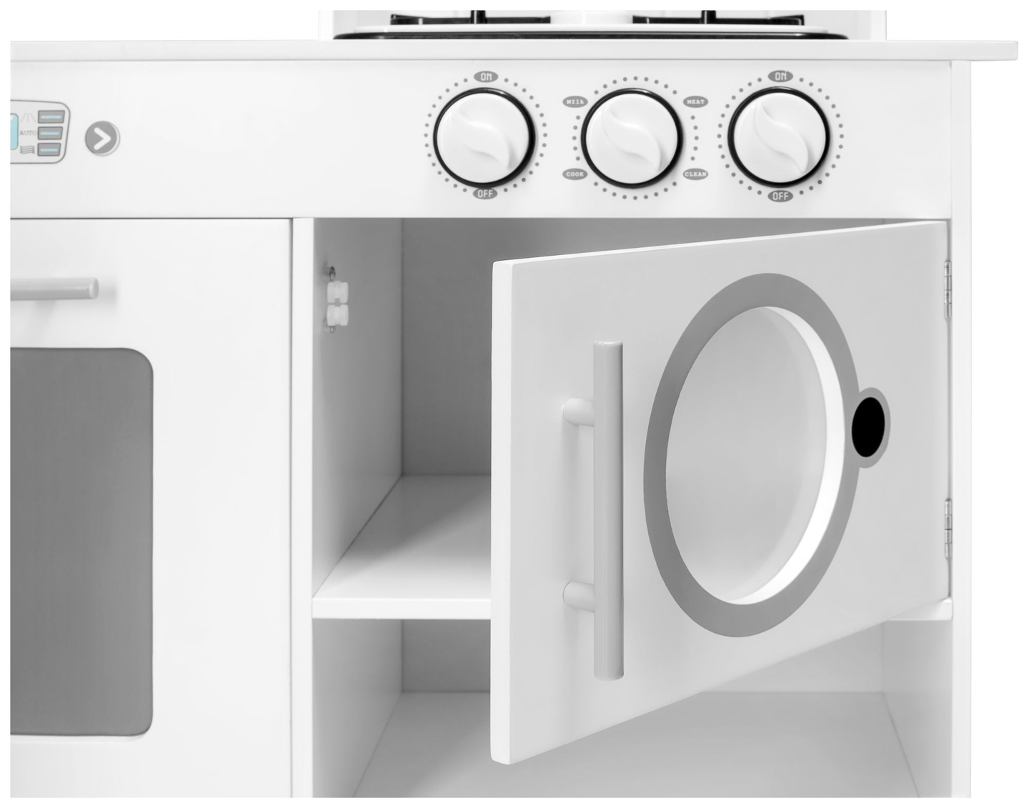 Nurgas puidust XXXL köök koos külmiku, ahju, pesumasina, esiliistu ja tarvikutega