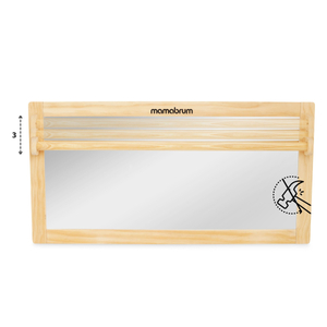 Beebipeegel reguleeritava käepidemega - Montessori