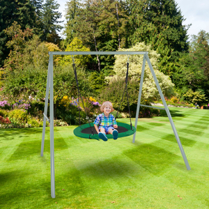 Kurepesa tüüpi aiakiik raami ja trossidega