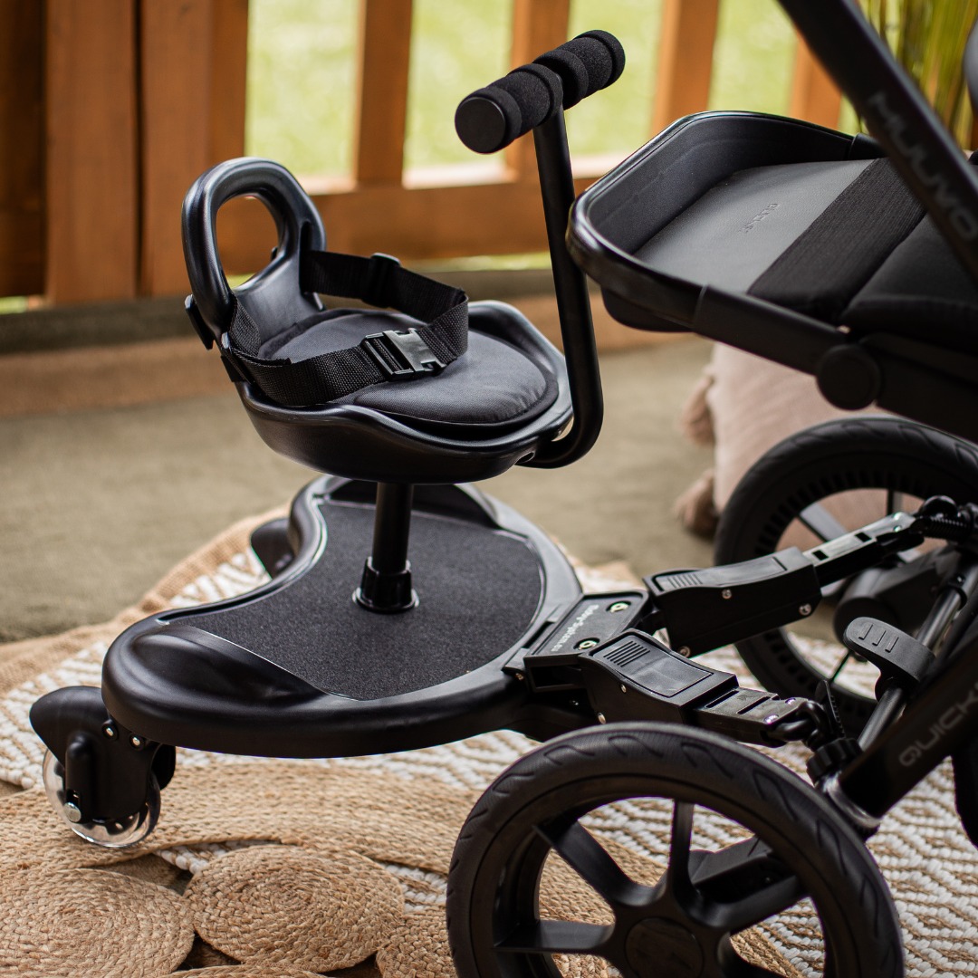 MR BUGGY ratastooli pikendus koos istmega - LED rattad