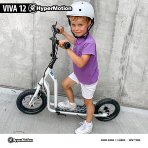 HyperMotion VIVA 12 roller (30cm pumbatavad rattad) - valge