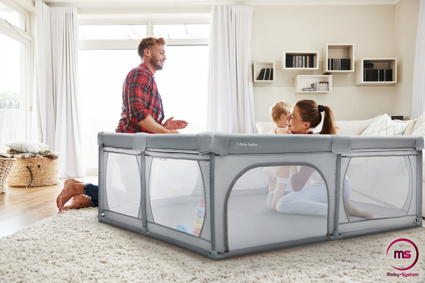 Suur mänguväljak 200 cm x 160 cm - beebi mänguväljak, kuiv bassein