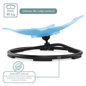 Mini karussell lastele Kala - sinine