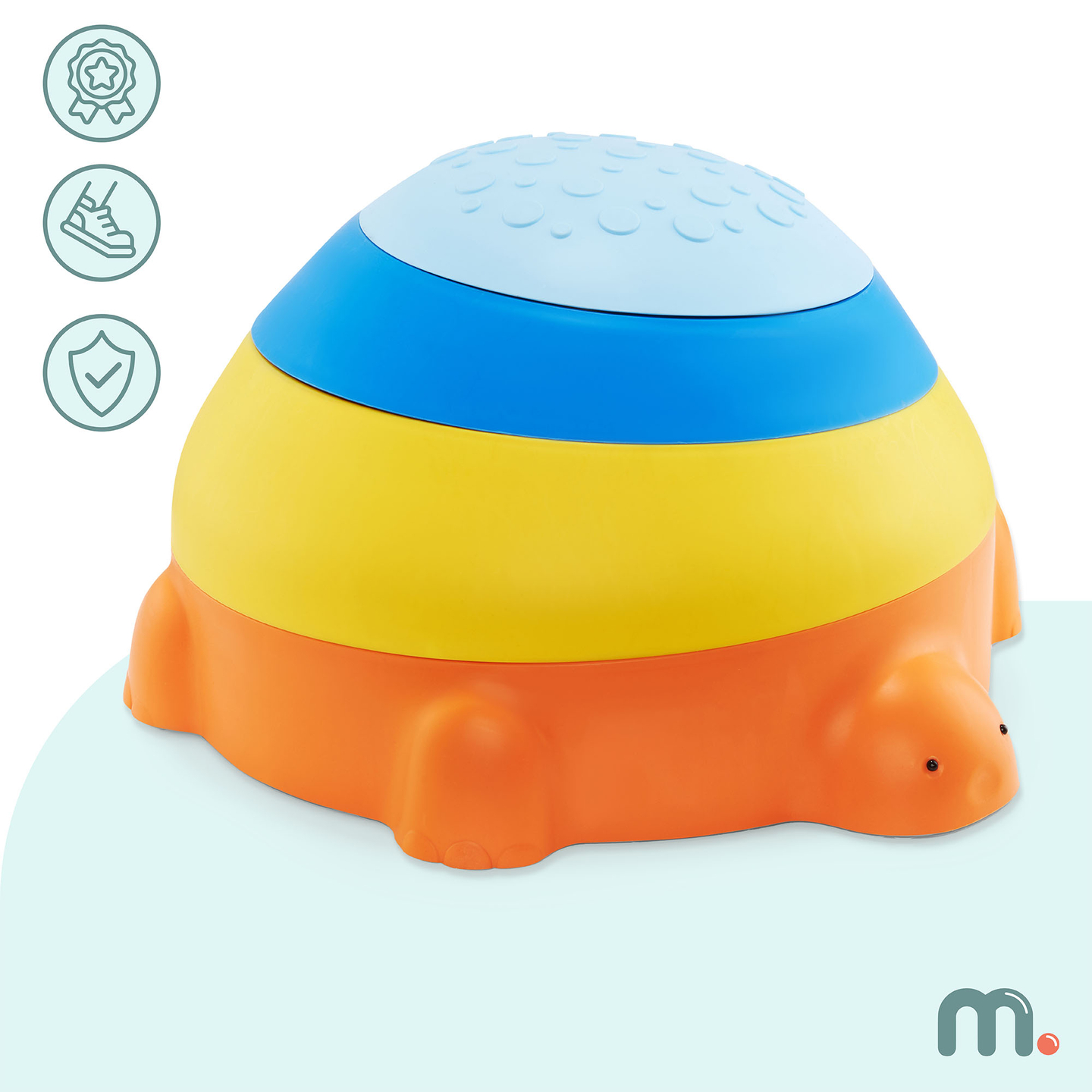 Sensoorne rada lastele - värviline kilpkonn